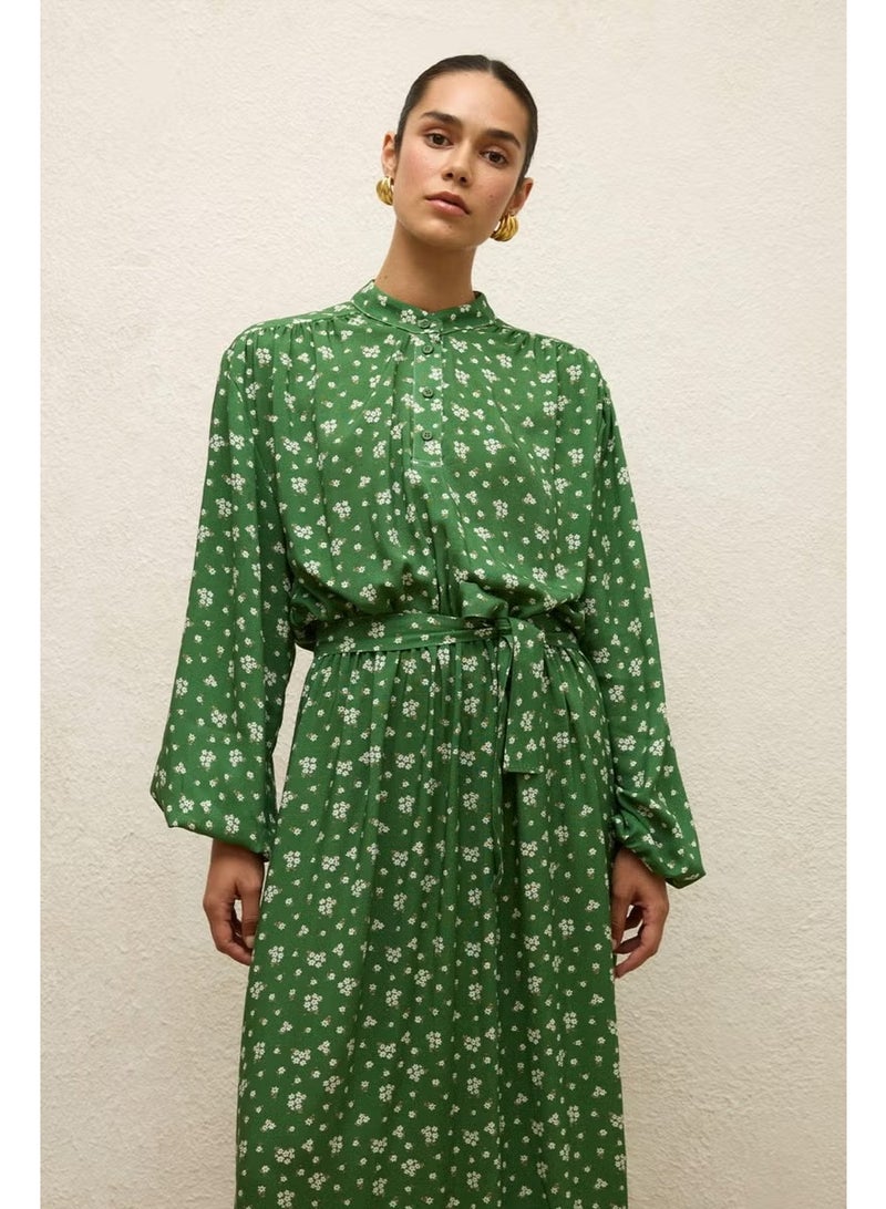 Manuka Floral Belted Dress - Image 2